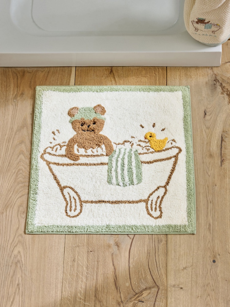 Woodland Spa 100% Cotton Mat - Image 1 of 1