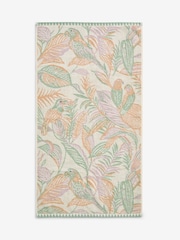 Multi Parrot Palm Leaf 100% Cotton Towel - Image 5 of 6