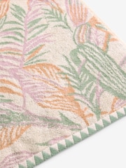 Multi Parrot Palm Leaf 100% Cotton Towel - Image 6 of 6