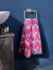Pink Zebra 100% Cotton Towels - Image 3 of 5