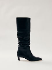 Alohas Black Kalila Leather Boots - Image 4 of 4
