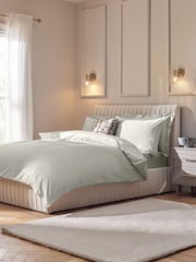 Коллекция Luxe 300 Thread Count 100% Cotton Sateen Luxury пододеяльник и комплект наволочек. - Изображение 1 из 7