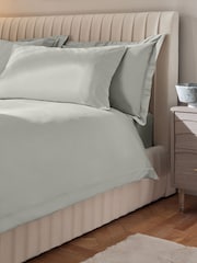 Коллекция Luxe 300 Thread Count 100% Cotton Sateen Luxury пододеяльник и комплект наволочек. - Изображение 4 из 7