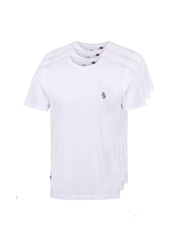 Luke 1977 Johnys 100% Cotton T-Shirts 3 Pack - Image 1 of 3