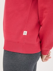 FatFace Georgia Red Crew Neck Sweatshirt - Image 4 of 5