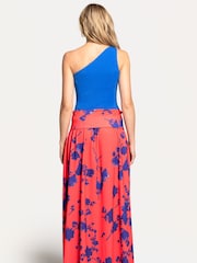 Hot Squash Red Roll Top Maxi Skirts - Image 2 of 3