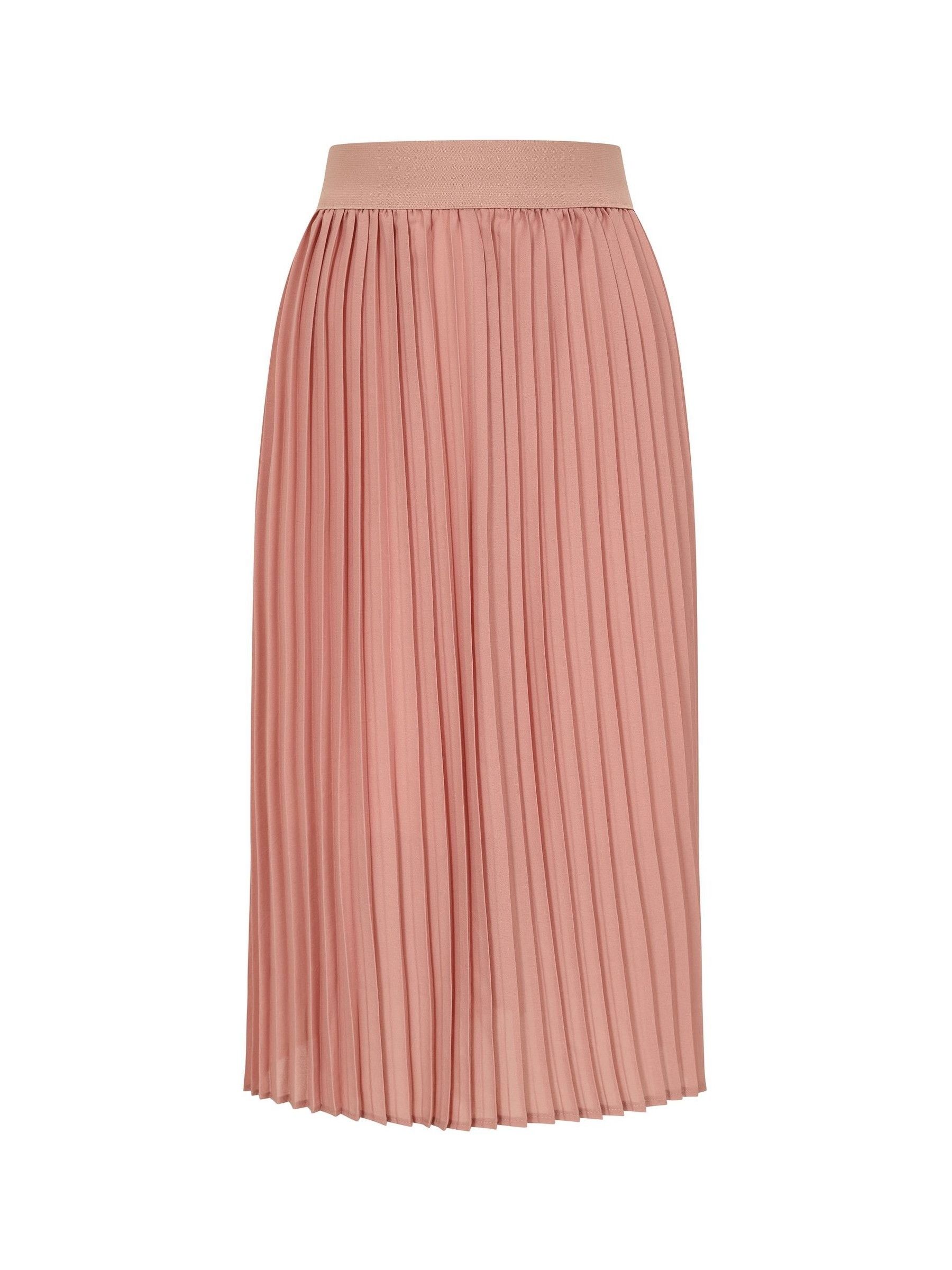 Buy Hot Squash Pink Pleated Skirt from Next USA