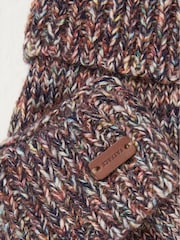 FatFace Red Twist Gloves - Image 2 of 2