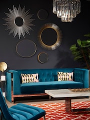 Interiors by Premier White Orange Kensington Townhouse Hand Woven Rug - Image 1 of 3