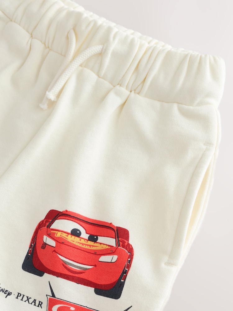 Cream/Red Cars Sweatshirt and Shorts Set (9mths-8yrs) - Image 8 of 9