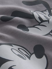 Charcoal Grey Mickey & Friends Crew Sweatshirt and Shorts Set (3mths-8yrs) - Image 9 of 9