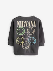 Charcoal Grey Nirvana Crew Sweatshirt (3mths-8yrs) - Image 2 of 3