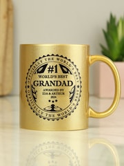 Personalised Worlds Best Gold Mug by PMC - Image 3 of 3