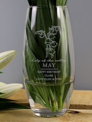 Personalised May Birth Flower Bullet Vase by PMC - Image 2 of 3