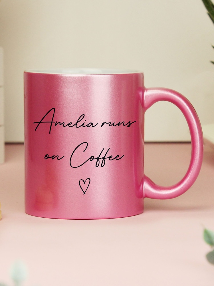 Personalised Glitter Mug by PMC - Image 1 of 2