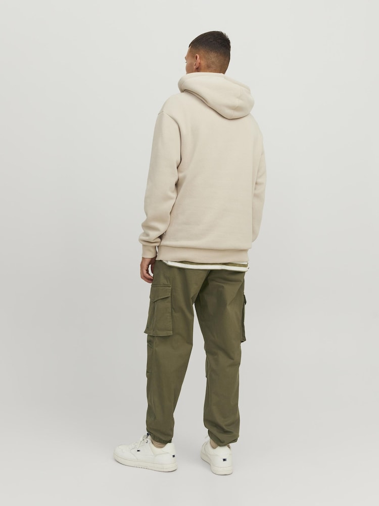 JACK & JONES Green Relaxed Fit Cargo Trousers - Image 2 of 5