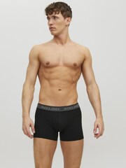 JACK & JONES Grey Boxers 3 Pack - Image 4 of 7