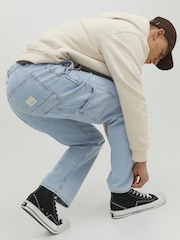 JACK & JONES Blue Eddie Loose Fit Jeans - Image 3 of 5