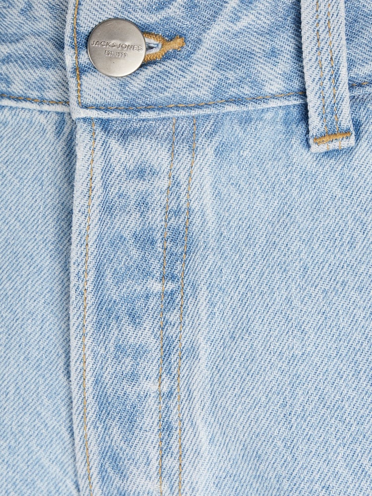 JACK & JONES Blue Eddie Loose Fit Jeans - Image 4 of 5