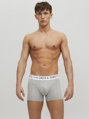 Светло-серый - Набор из 3 боксеров-Jack & Jones - Изображение 5 из 7