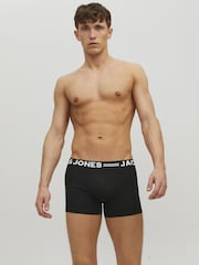 JACK & JONES Black Boxers 3 Pack - Image 2 of 6