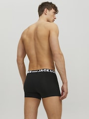 JACK & JONES Black Boxers 3 Pack - Image 3 of 6