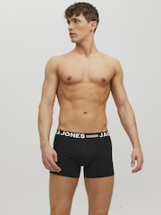 JACK & JONES Black Boxers 3 Pack - Image 4 of 6