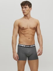JACK & JONES Purple Boxers 3 Pack - Image 2 of 6