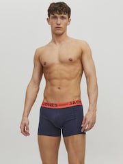 JACK & JONES Purple Boxers 3 Pack - Image 3 of 6