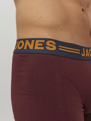 JACK & JONES Purple Boxers 3 Pack - Image 5 of 6