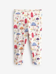 Cath Kidston Navy Floral Leggings 3 Pack (3mths-7yrs) - Image 3 of 8