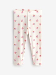 Cath Kidston Navy Floral Leggings 3 Pack (3mths-7yrs) - Image 4 of 8