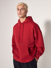 Red EDIT Heavyweight Hoodie - Image 3 of 8