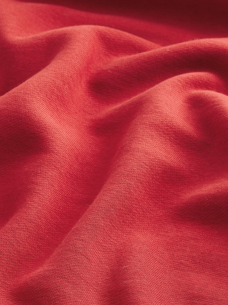Red EDIT Heavyweight Hoodie - Image 8 of 8