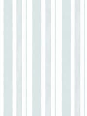 Shabby Chic by Rachel Ashwell® Blue Watercolour Stripe 10M Wallpaper - Image 3 of 3