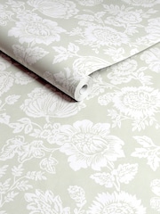 Shabby Chic by Rachel Ashwell® Sage Stipple 10M Wallpaper - Image 1 of 3