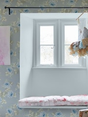 Shabby Chic by Rachel Ashwell® Blue Royal Bouquet 10M Wallpaper - Image 2 of 3