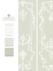 Shabby Chic by Rachel Ashwell® Sage Panel Francaise Fixed Size 4M Mural - Image 4 of 4