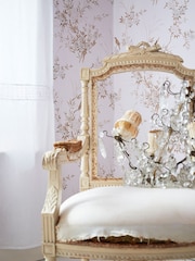 Shabby Chic by Rachel Ashwell® Pink/Gold Bird Chinoiserie 10M Wallpaper - Image 3 of 4