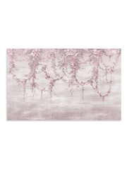 Shabby Chic Pink Hanging Garden Fixed Size 4M Mural - Image 2 of 3
