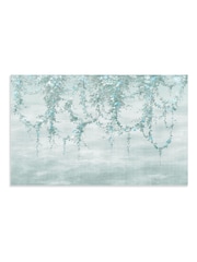 Shabby Chic Duck Egg Hanging Garden Fixed Size 4M Mural - Image 2 of 3