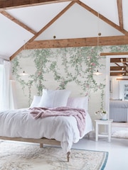 Shabby Chic Off White Hanging Garden Fixed Size 4M Mural - Image 1 of 3