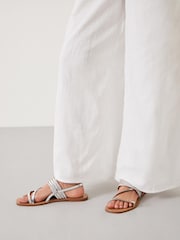 Hush Silver Wren Weave Sandals - Image 1 of 4