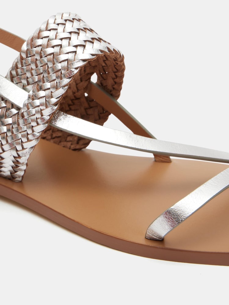 Hush Silver Wren Weave Sandals - Image 4 of 4