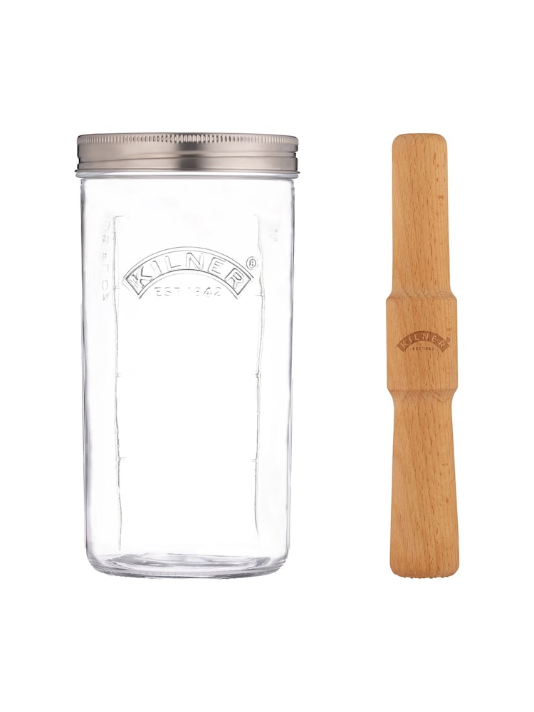 Kilner Clear 1L Fermentation Set And Packer - Image 2 of 2