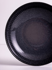 Mason Cash Black Set of 4 Reactive Linear Pasta Bowls - Image 2 of 3