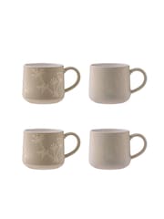 Mason Cash Natural Set of 4 Mugs - Image 2 of 2