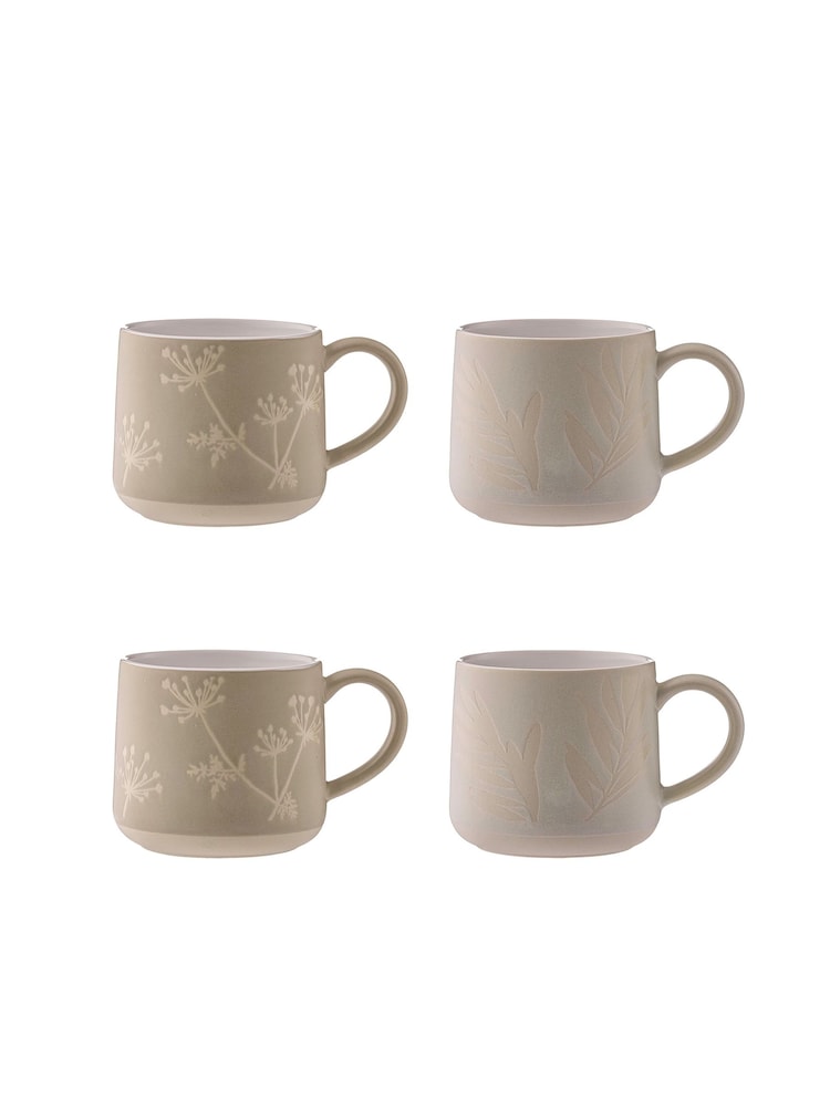 Mason Cash Natural Set of 4 Mugs - Image 2 of 2