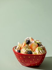 Typhoon Set of 4 Red Strawberry Bowls - Image 6 of 6