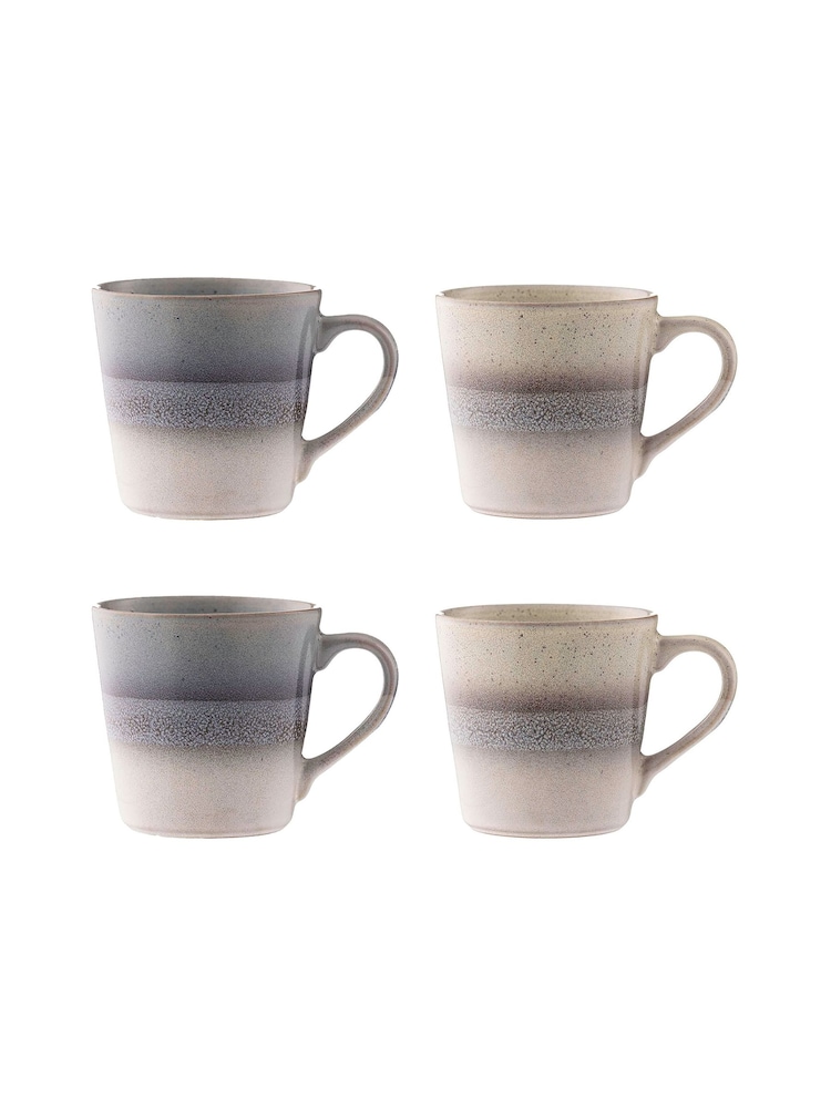 Mason Cash Grey Set of 4 Mugs - Image 2 of 4 Mason Cash Grey Set of 4 Mugs - Image 2 of 4